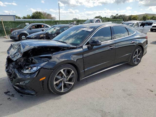 Hyundai Sonata 2021, VIN KMHL64JA3MA148990, 2/11