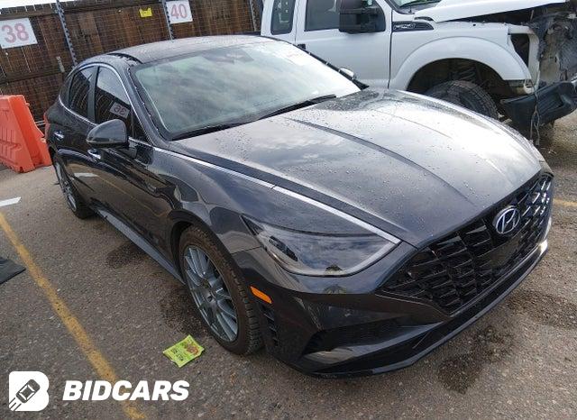 Hyundai Sonata 2021, VIN KMHL64JA6MA147171, 1/9
