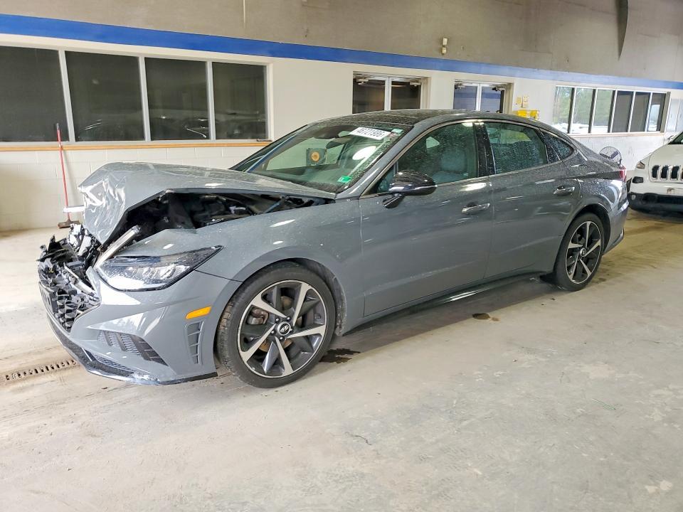 Hyundai Sonata 2021, VIN KMHL64JA6MA147171, 2/9