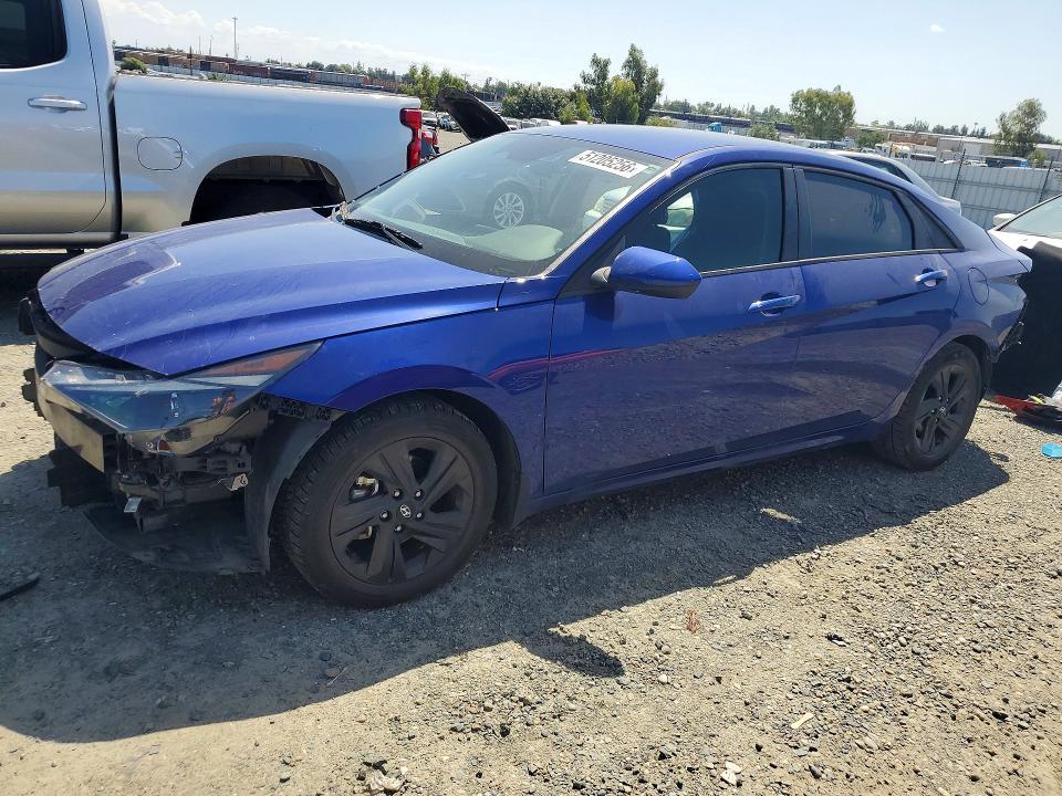 Hyundai Elantra 2022, VIN KMHLM4AG4NU259381, 4/5