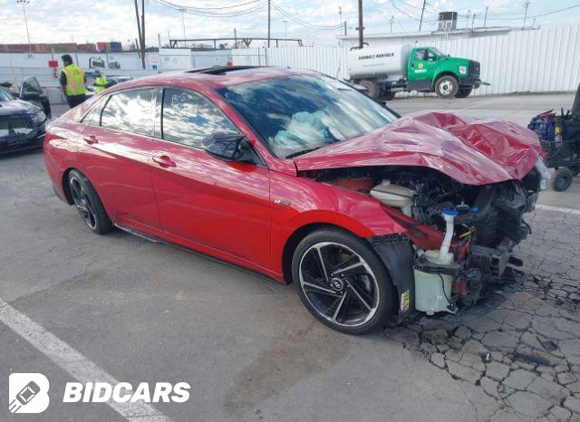 Hyundai Elantra 2023, VIN KMHLM4AJ4PU050382, 2/11
