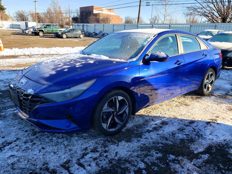 Hyundai Elantra 2022, VIN KMHLN4AG2NU245685, 3/5