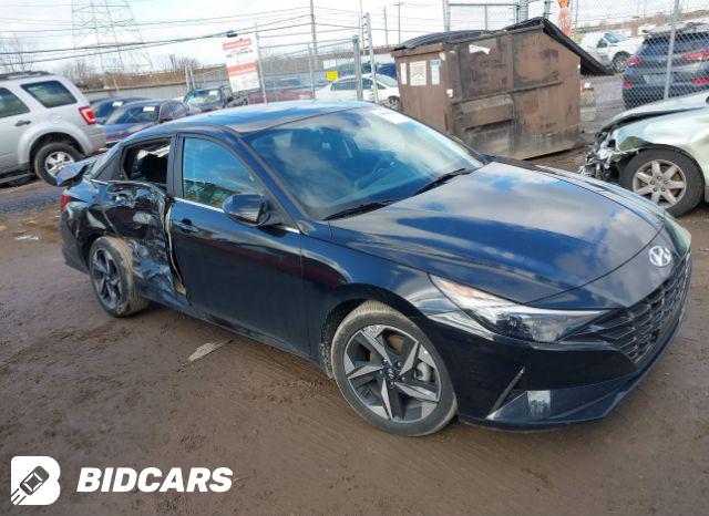 Hyundai Elantra 2022, VIN KMHLN4AG2NU317937, 4/11