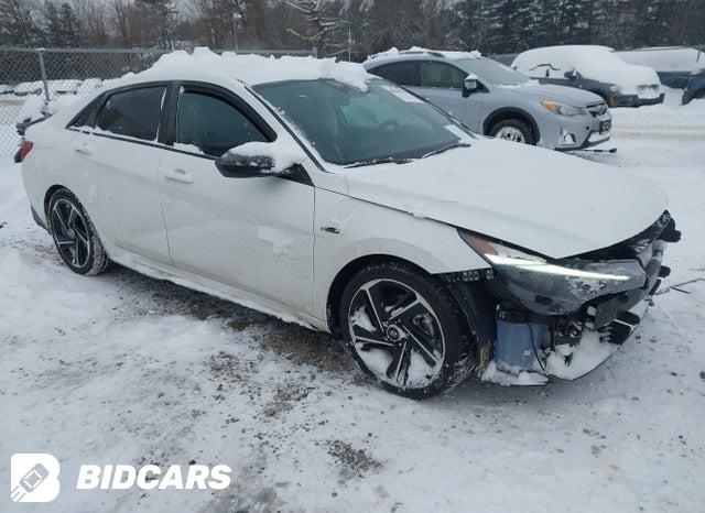 Hyundai Elantra 2023, VIN KMHLN4AJ1PU046299, 2/5