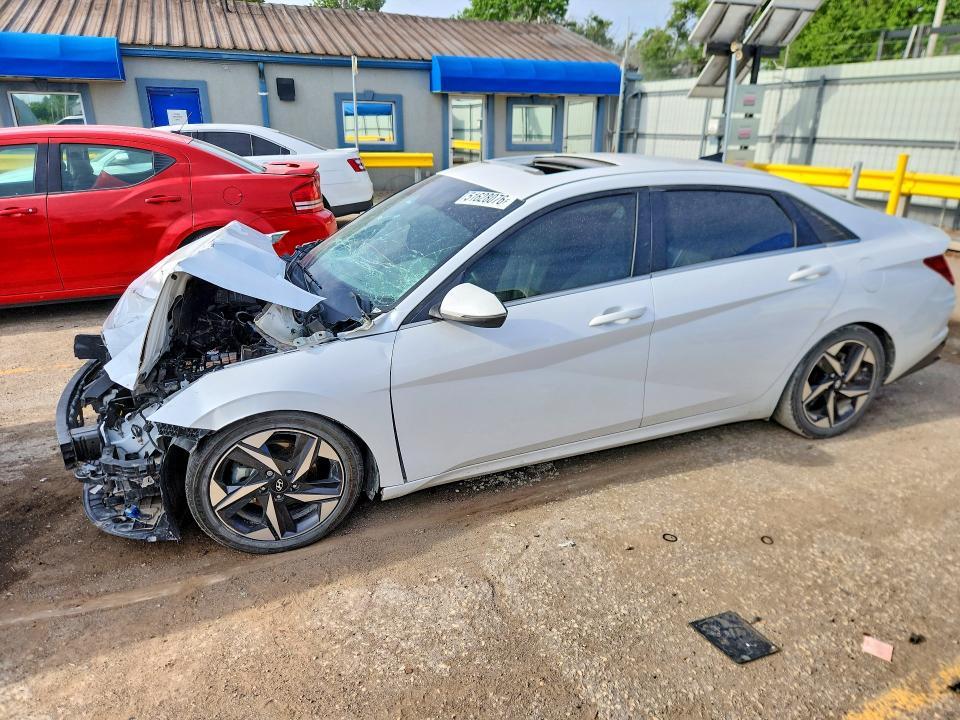 Hyundai Elantra 2022, VIN KMHLS4AGXNU299566, 4/5