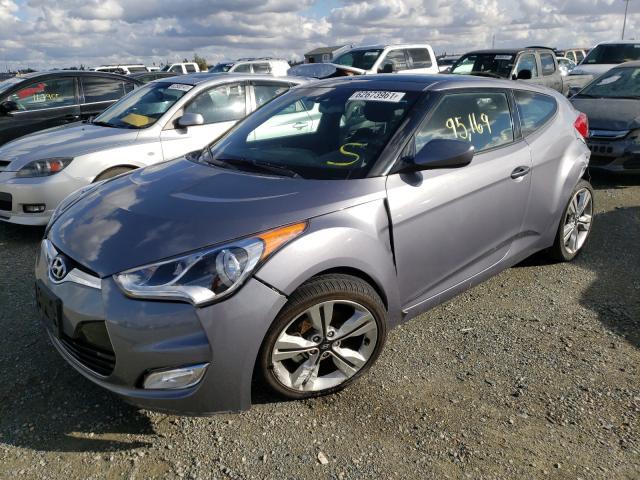 Hyundai Veloster 2017, VIN KMHTC6AD1HU319142, 2/5