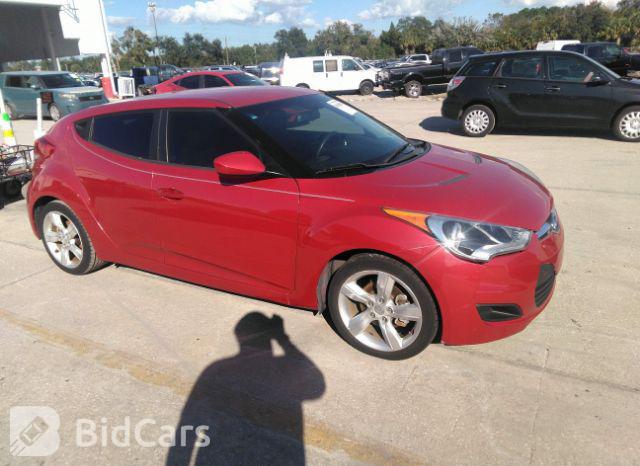 Hyundai Veloster 2015, VIN KMHTC6AD5FU239498, 1/5