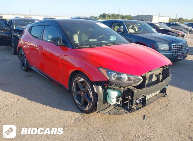 Hyundai Veloster 2019, VIN KMHTH6ABXKU014312, 2/5