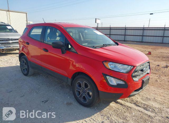 Ford Ecosport 2021, VIN MAJ3S2GE3MC453950, 1/5