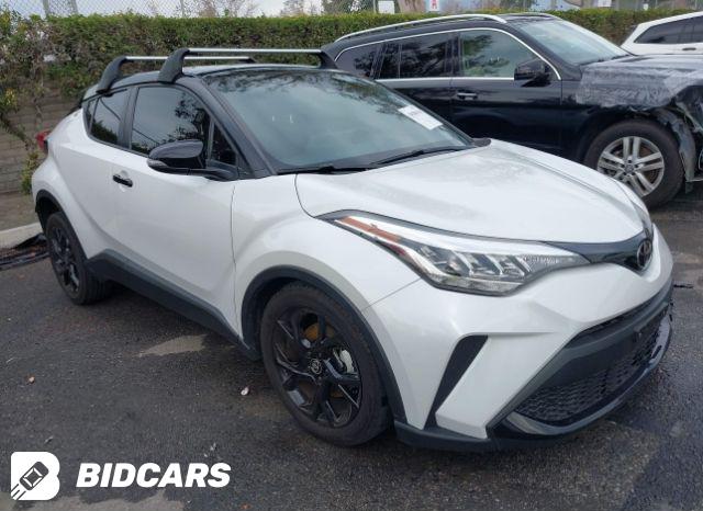 Toyota C-HR 2022, VIN NMTKHMBX0NR144329, 1/5