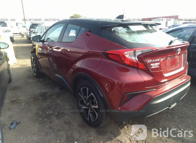Toyota C-HR 2019, VIN NMTKHMBXXKR081090, 3/19