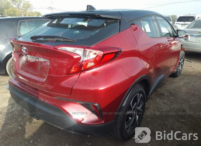Toyota C-HR 2019, VIN NMTKHMBXXKR081090, 4/19
