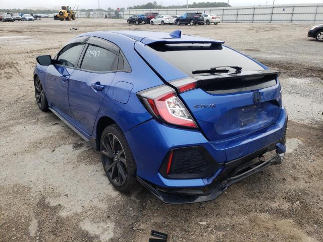 Honda Civic 2018, VIN SHHFK7H49JU201403, 3/5
