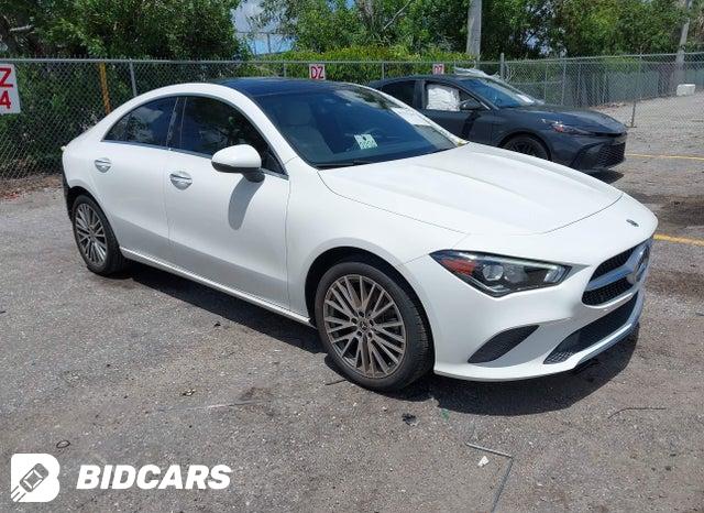 Mercedes-Benz Cla 250 Coupe 2022, VIN W1K5J4HB6NN299851, 1/5