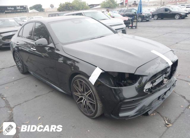Mercedes-Benz AMG C 43 2021, VIN W1KWF6EB8MR612203, 3/5