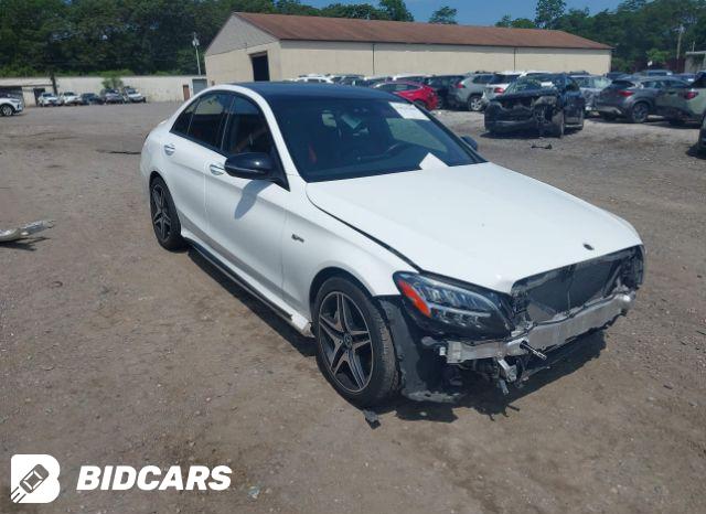 Mercedes-Benz AMG C 43 2021, VIN W1KWF6EB8MR612203, 4/5