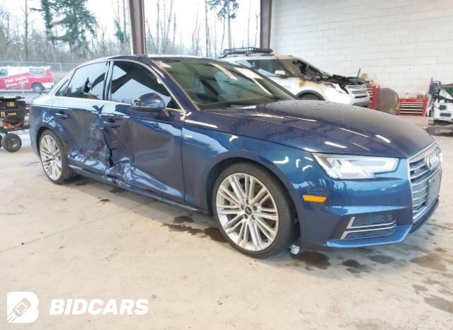 Audi A4 2018, VIN WA18NBF46JA162571, 7/11
