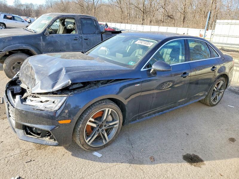 Audi A4 2018, VIN WA18NBF46JA162571, 10/11