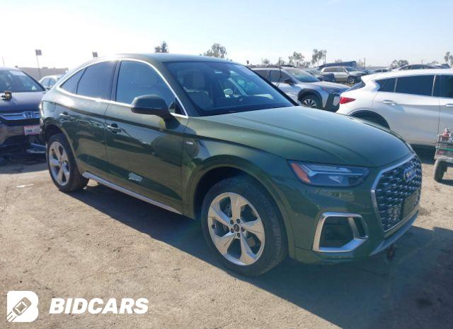 Audi Q5 2020, VIN WA1ANAFY3L2064383, 4/5