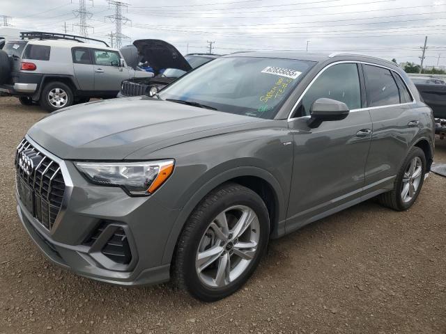 Audi Q3 2022, VIN WA1AUCF3XN1031523, 2/11
