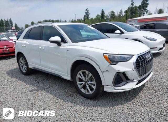 Audi Q3 2022, VIN WA1AUCF3XN1031523, 7/11