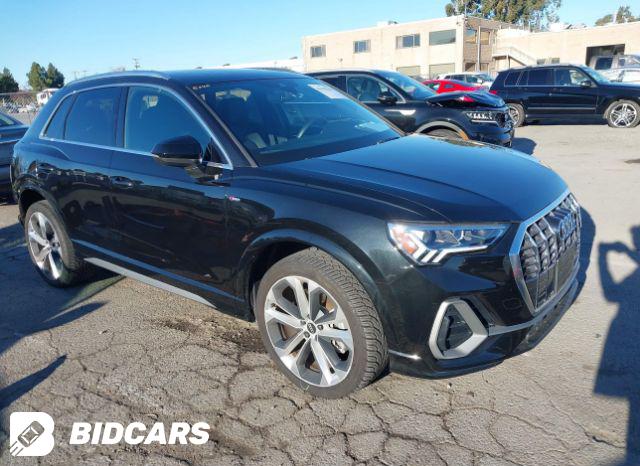 Audi Q3 2021, VIN WA1DECF34M1013785, 9/9