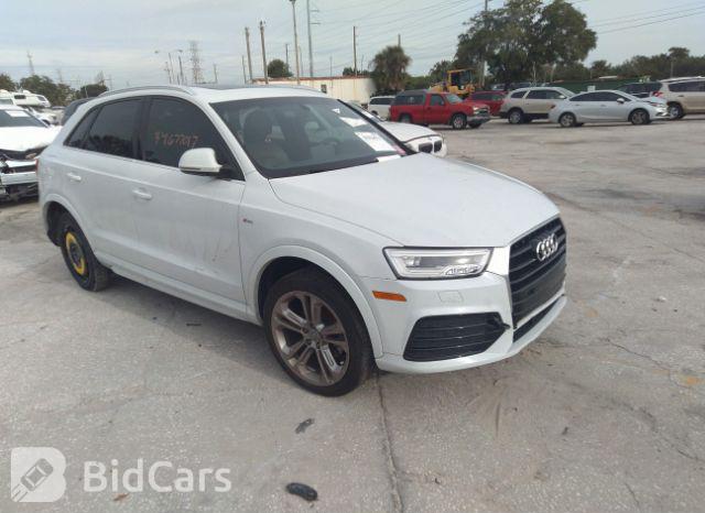 Audi Q3 2016, VIN WA1FFCFSXGR018105, 1/5