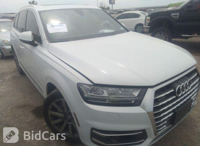 Audi Q7 2018, VIN WA1VAAF70JD052309, 11/20