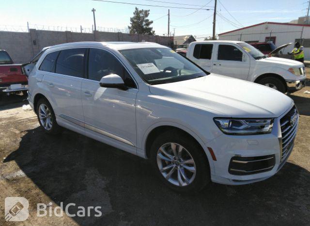 Audi Q7 2018, VIN WA1VAAF70JD052309, 20/20