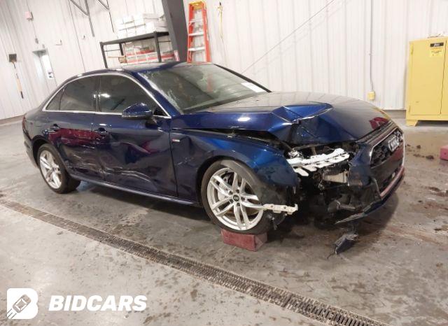 Audi A4 2021, VIN WAUABAF43MN007464, 2/5