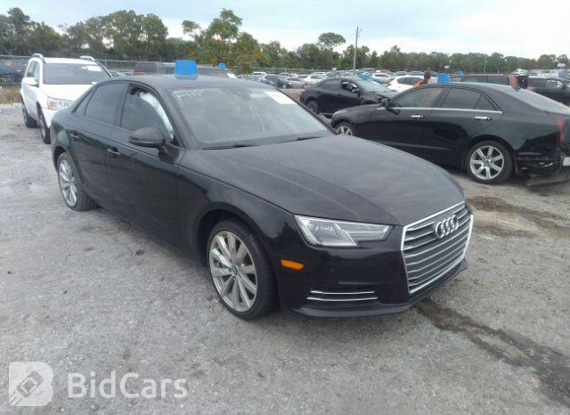 Audi A4 2017, VIN WAUANAF44HN015392, 1/5