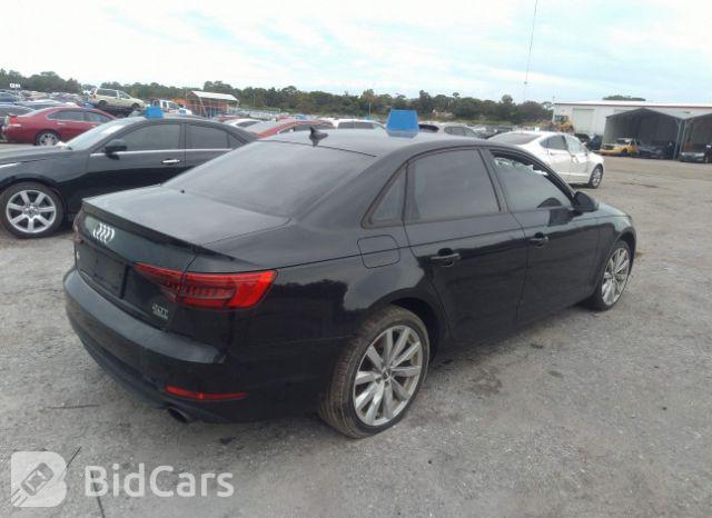 Audi A4 2017, VIN WAUANAF44HN015392, 4/5