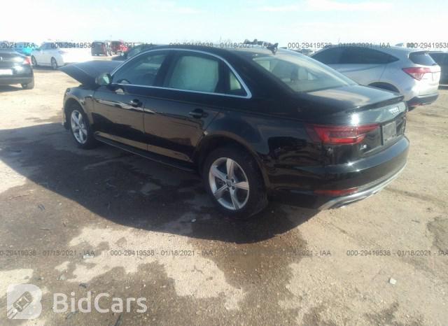 Audi A4 2019, VIN WAUDNAF41KA015202, 3/5