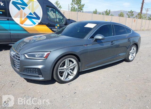Audi A5 2018, VIN WAUENCF58JA085397, 2/20
