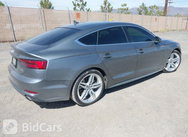 Audi A5 2018, VIN WAUENCF58JA085397, 4/20