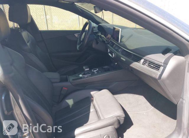 Audi A5 2018, VIN WAUENCF58JA085397, 5/20