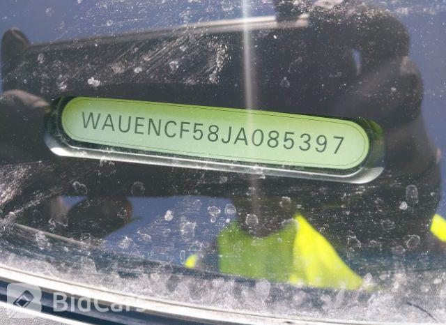 Audi A5 2018, VIN WAUENCF58JA085397, 9/20
