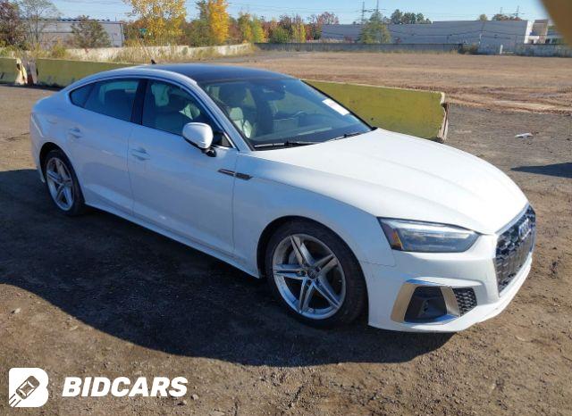 Audi A5 2021, VIN WAUFACF50MA022153, 6/9