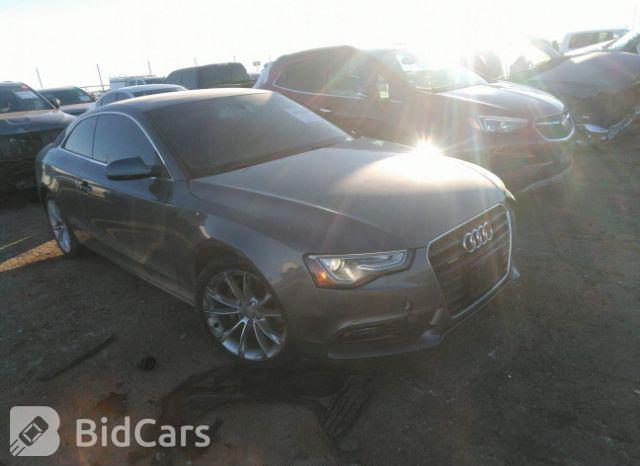 Audi A5 2013, VIN WAULFAFR4DA068483, 1/5