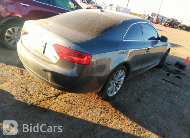 Audi A5 2013, VIN WAULFAFR4DA068483, 4/5