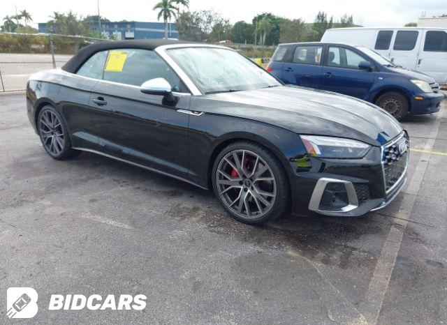 Audi S5 2022, VIN WAUW4GF57NN005326, 4/5