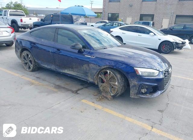 Audi S5 2022, VIN WAUY4GF52NN001192, 2/5