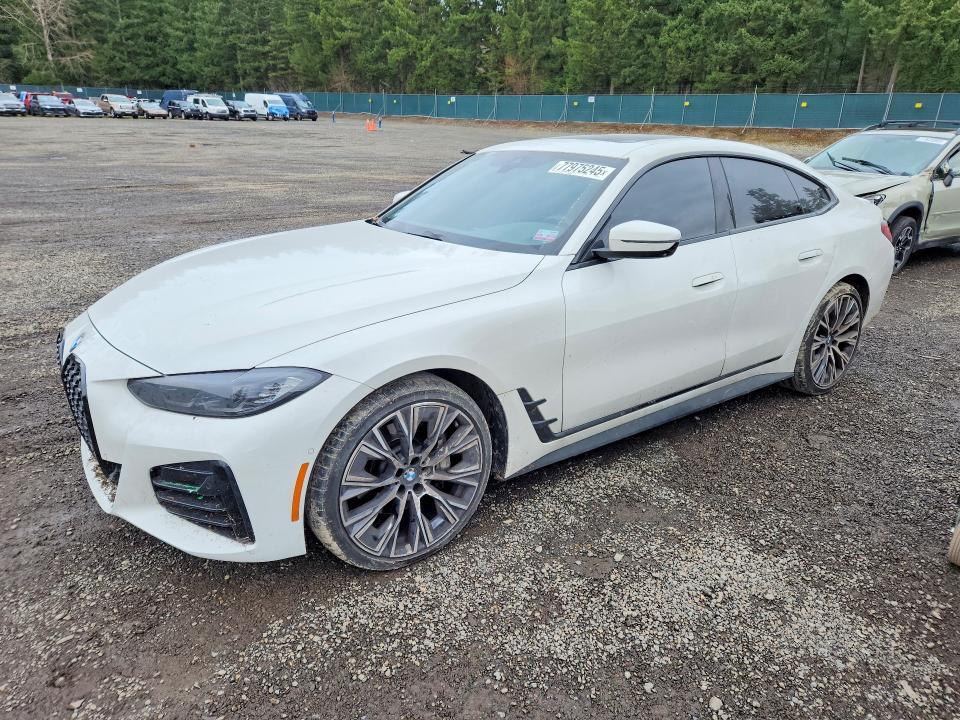 BMW 4 Series 2022, VIN WBA13AW0XNFM45758, 4/5