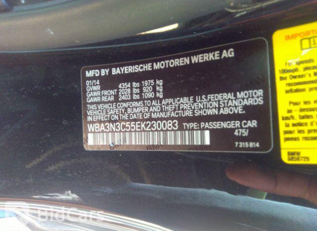 BMW 4 Series 2014, VIN WBA3N3C55EK230083, 9/21