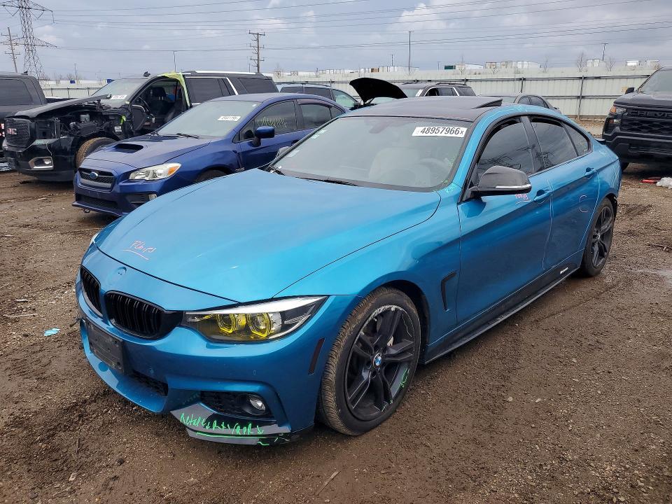 BMW 4 Series 2021, VIN WBA53AP05MCG16225, 2/5