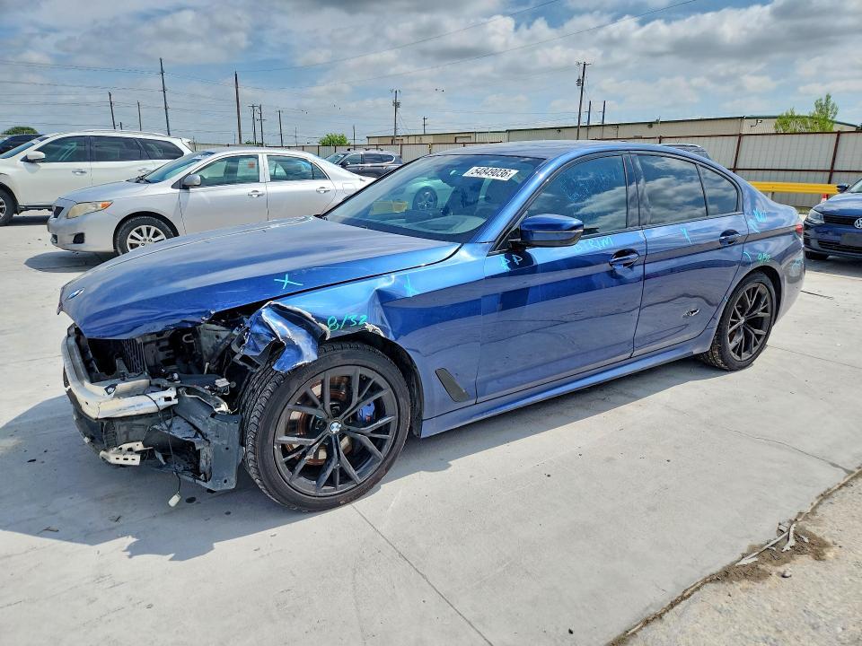 BMW 5 Series 2021, VIN WBA53BH06MWX22621, 3/5