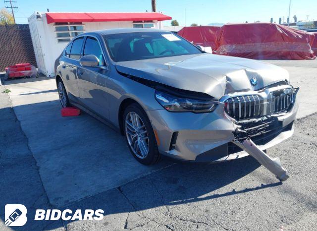 BMW 5 Series 2023, VIN WBA53BJ08PWX85640, 1/5