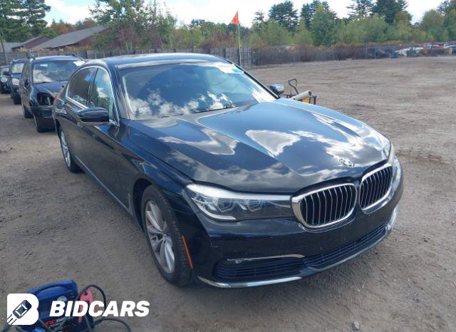 BMW 7 Series 2016, VIN WBA7F2C5XGG420167, 8/11
