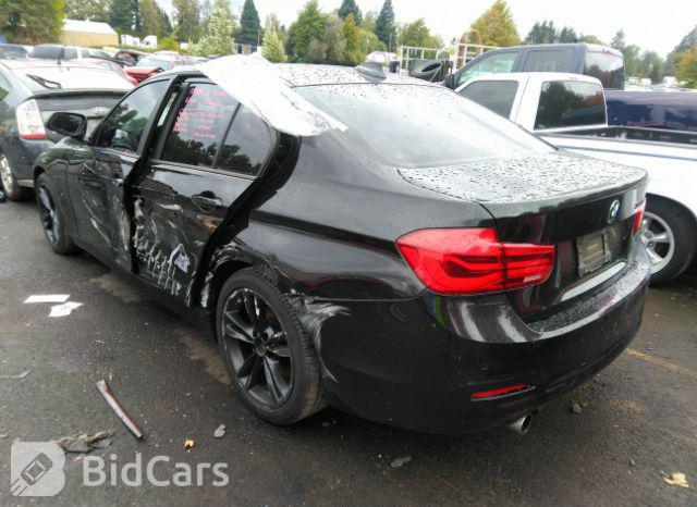 BMW 3 Series 2016, VIN WBA8E1G5XGNT99182, 3/5
