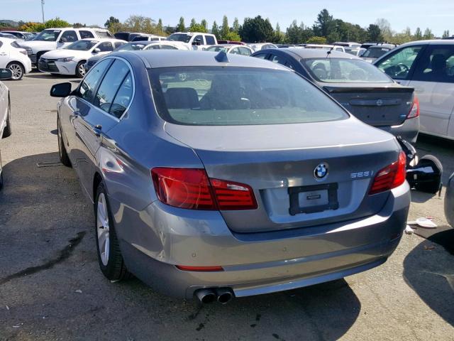 BMW 5 Series 2012, VIN WBAXG5C50CDX04451, 3/5
